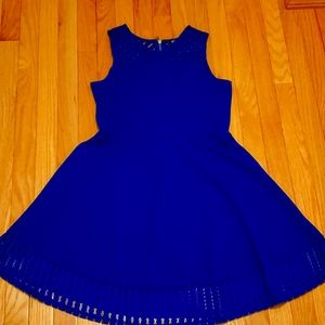 ZUNIE, GIRLS SIZE 16, NAVY BLUE DRESS